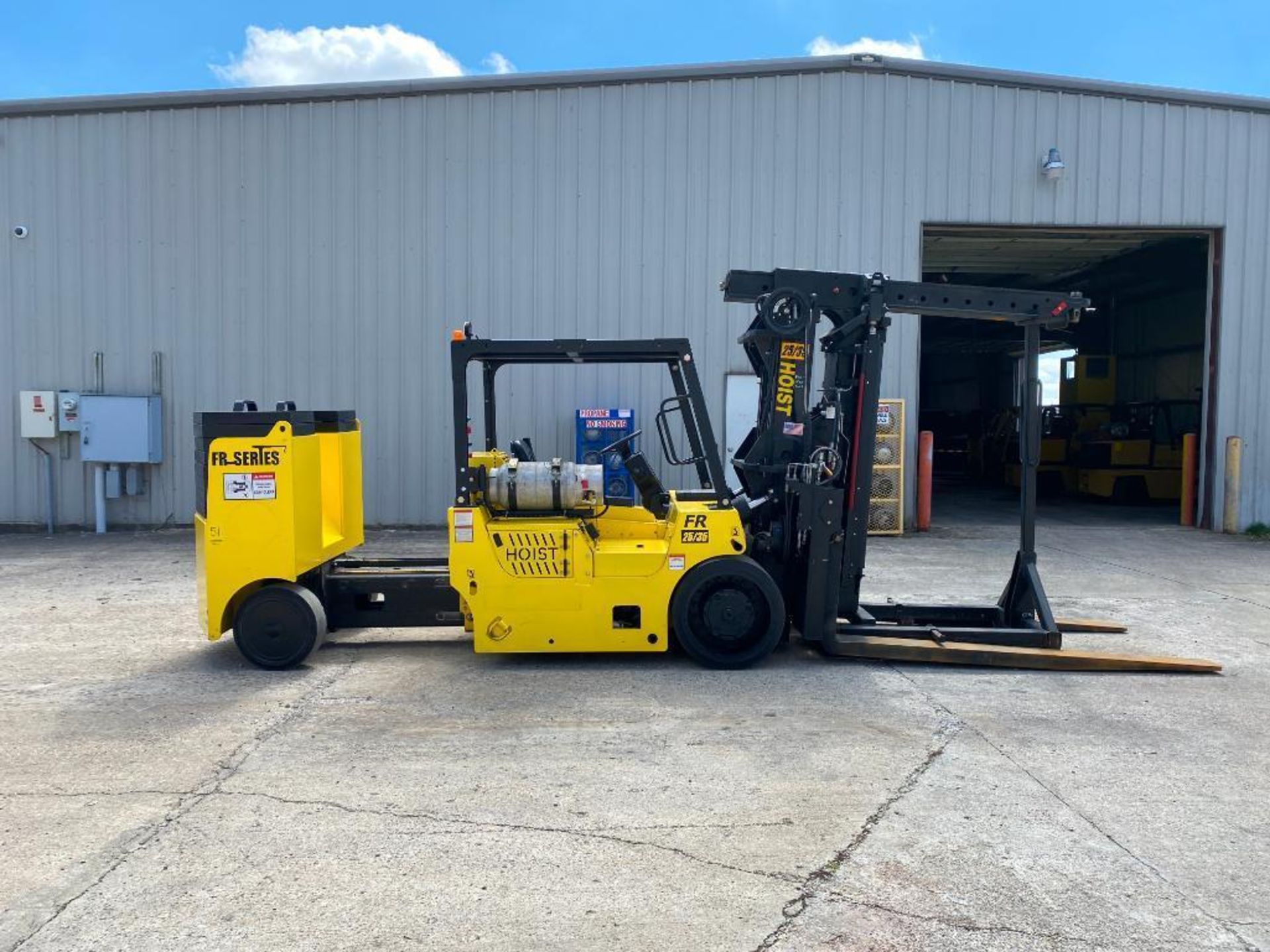 2019 Hoist 35,000-LB Capacity Extendable Forklift, Model FR 25/35, S/N 31269, LPG, w/ Extendable Boo - Bild 24 aus 24