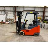 2018 Toyota 3,000-LB. Capacity Forklift, Model 8FGCU15, S/N 39697, LPG, Non-Marking Cushion Tires, 3