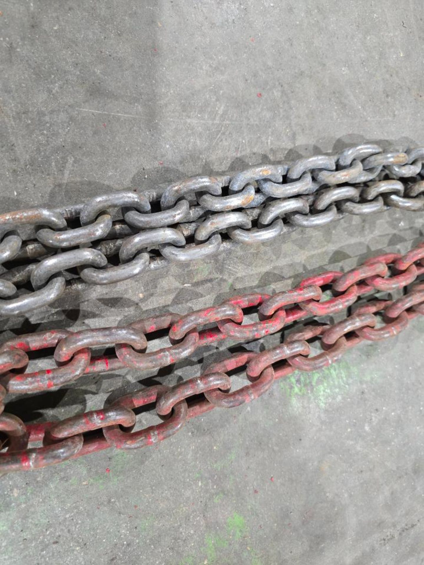 (2) 5/16" Double Hook Chains, 16' & 14' - Image 4 of 4