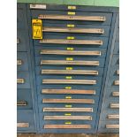 Stanley Vidmar 12-Drawer Cabinet w/ Allen Bradley, Eaton & Cutler Hammer Heater Elements, Heater Str