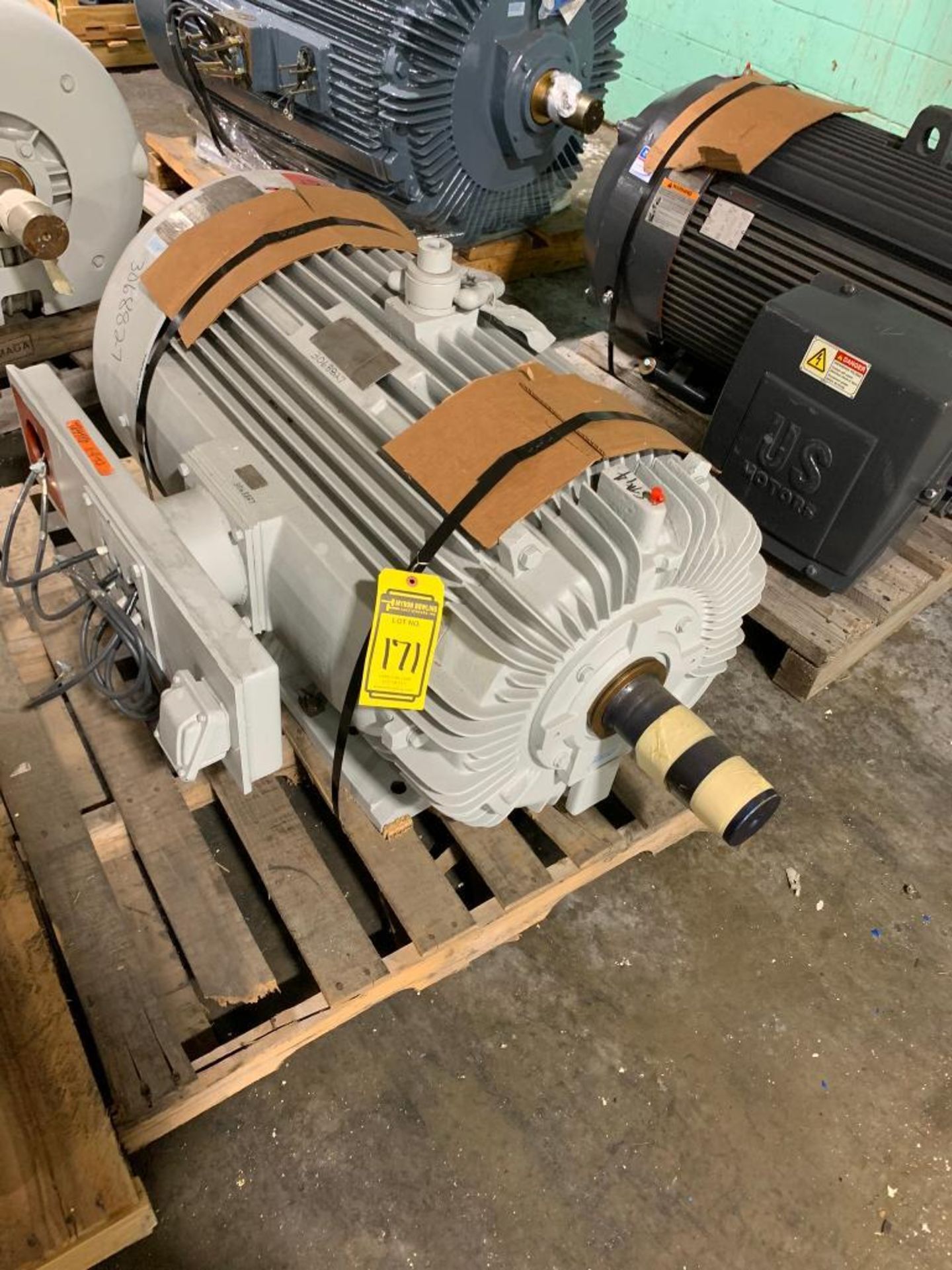 Westinghouse 200-HP Electric Motor, 1787 RPM, 2300/4160 V, 3 PH, FR: 449T