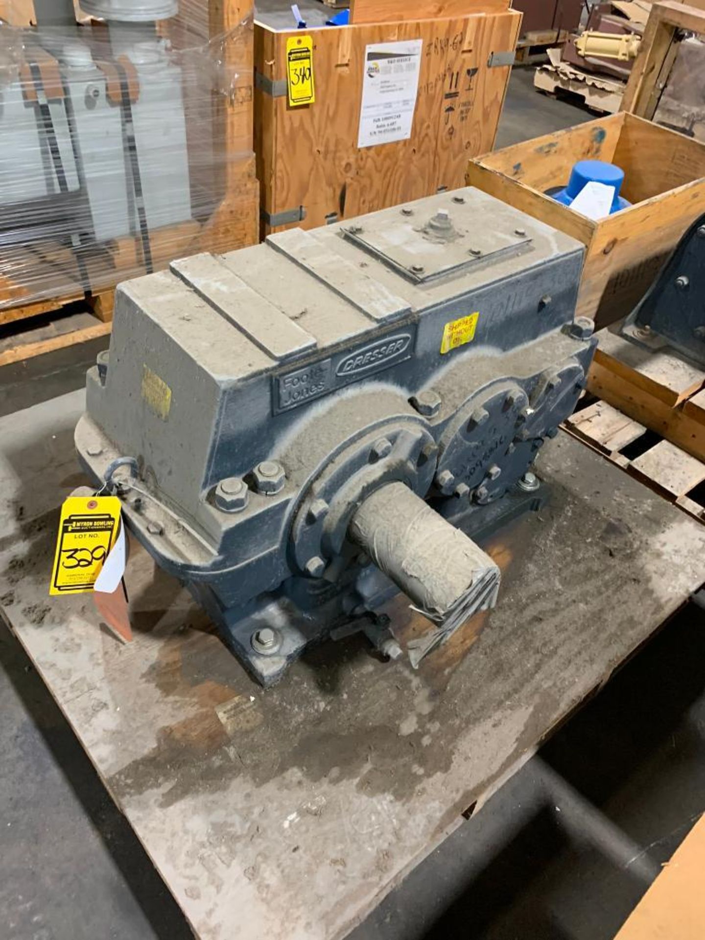 Foote Jones Speed Reducer, Model 100HLE, 20.848:1