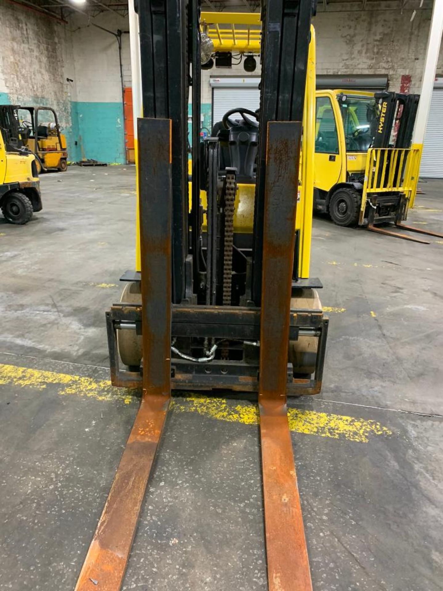 2018 Hyster 8,000 LB. Capacity Forklift, Model S80FT, LPG, 3-Stage Mast, Side-Shift, 48" Forks, Soli - Image 3 of 17