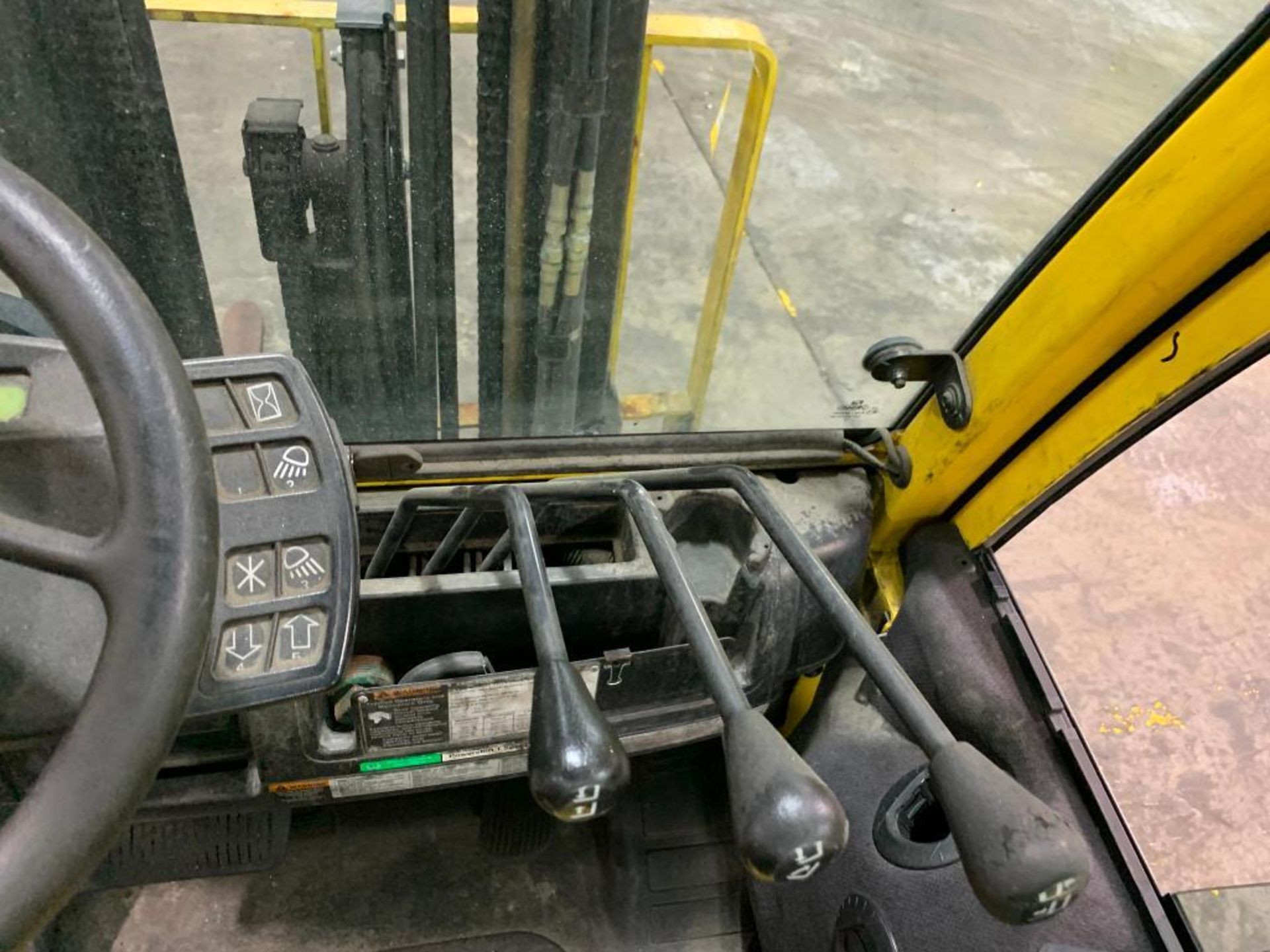 2013 Hyster 4,000 LB. Capacity Forklift, LPG, 3-Stage Mast, 42" Forks, Side-Shift, Tread Tires, Leve - Image 14 of 30