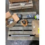 Pallet w/ Assorted Support Equipment; Rotary Joint, Shaft, Gear, Kip Flex