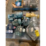 (7x) Electric Motors (Some w/ Gearbox) Up To 10-HP