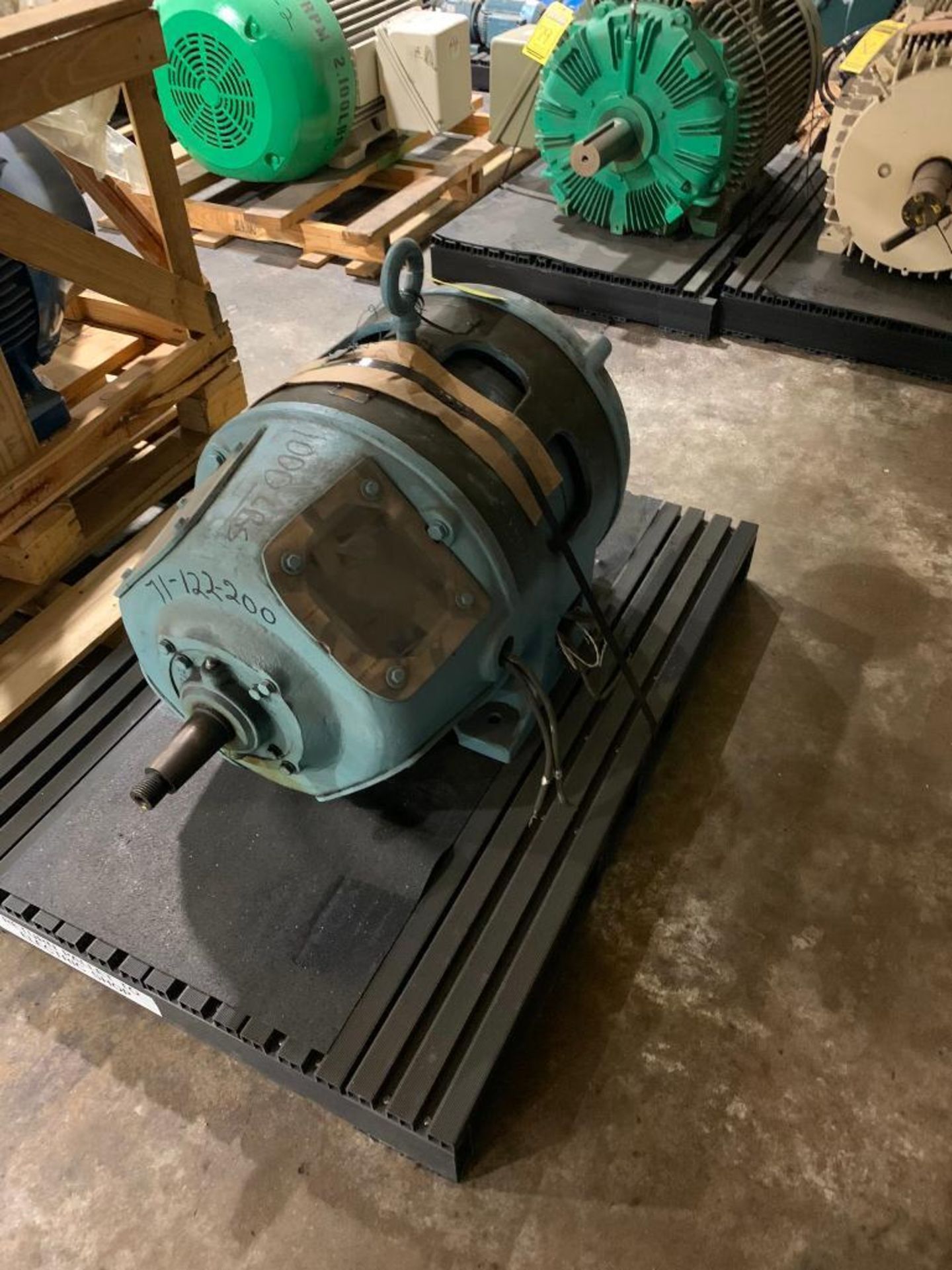Electrical Equip Co. 50-HP Motor, 1165 RPM, 440 V, 3 Phase - Bild 2 aus 3
