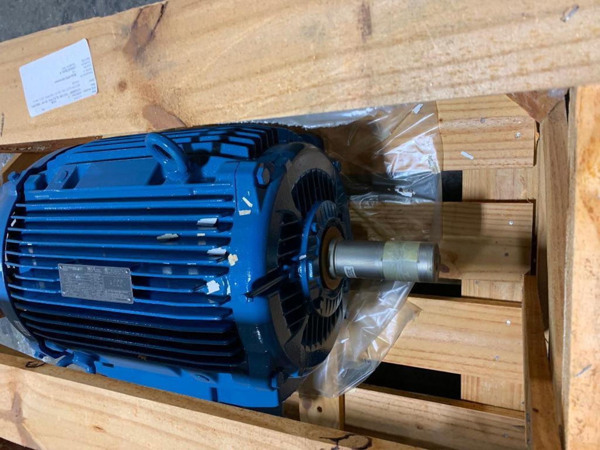 Weg 60-HP Electric Motor, 1775 RPM, 460 V, 3 PH, FR: 364/5T - Image 3 of 4