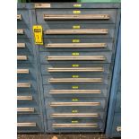 Stanley Vidmar 10-Drawer Cabinet w/ Bearings, Split Bushing