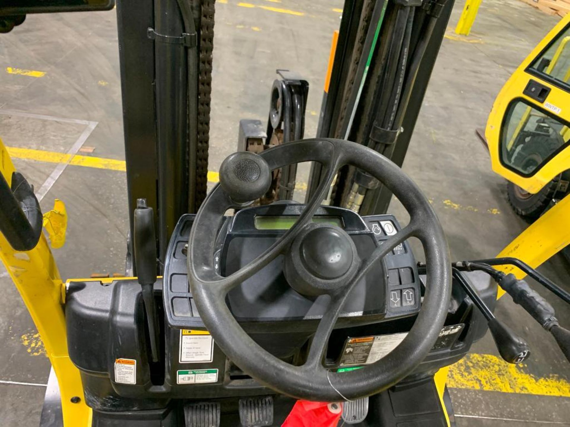 2018 Hyster 8,000 LB. Capacity Forklift, Model S80FT, LPG, 3-Stage Mast, Side-Shift, 48" Forks, Soli - Image 7 of 17