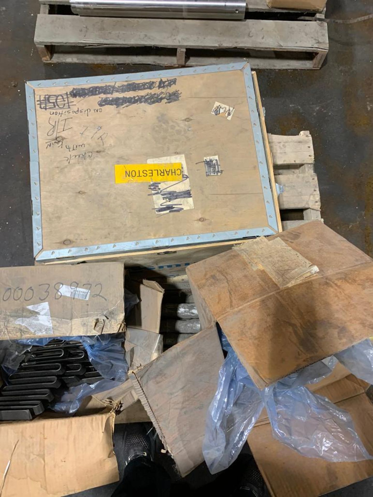 Pallet w/ Support Equipment; Cover Grid Assy., Coupling