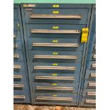 Stanley Vidmar 8-Drawer Cabinet w/ Pipe Plugs, Pipe Tees, Live Load Glands, Fall Protection, Gasket,