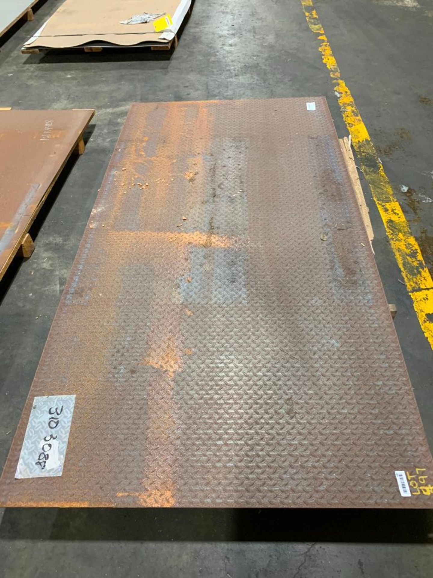 Diamond Steel Plate, 96" X 48"