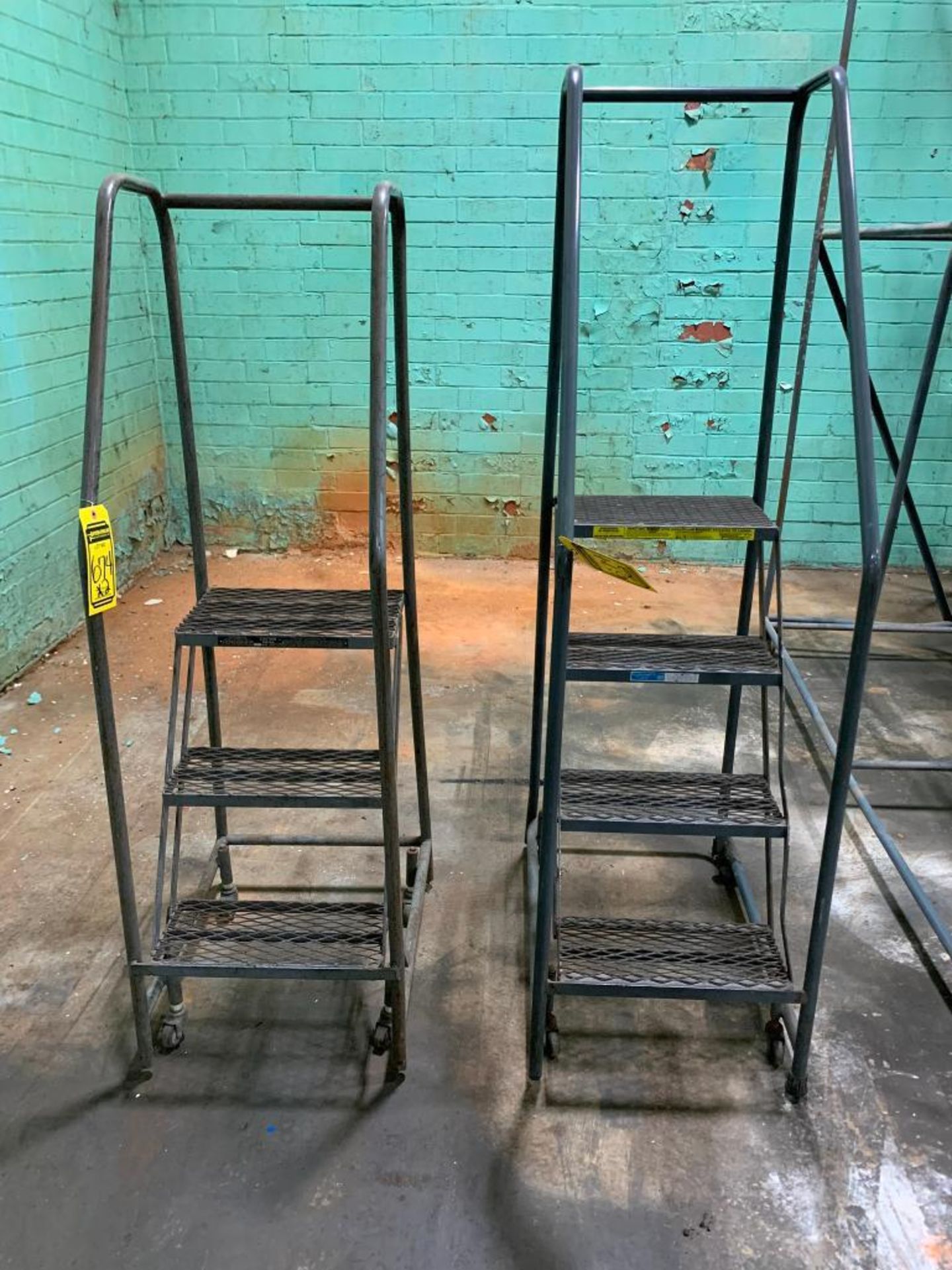 (2) Stockroom Stairs, 31" & 38" Platform Height