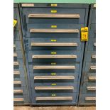 Stanley Vidmar 8-Drawer Cabinet w/ Shear Pins, Limit Switch, Gear, Pneumatic Valves, Ball Valve Actu