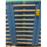 Lyon 10-Drawer Cabinet w/ Support Equipment; Assorted Switches, Proximity Sensors, Red Hat Pneumatic