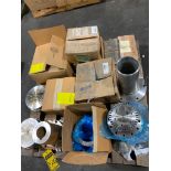 Pallet w/ Assorted Support Equipment; Gears, Couplings, Hubs