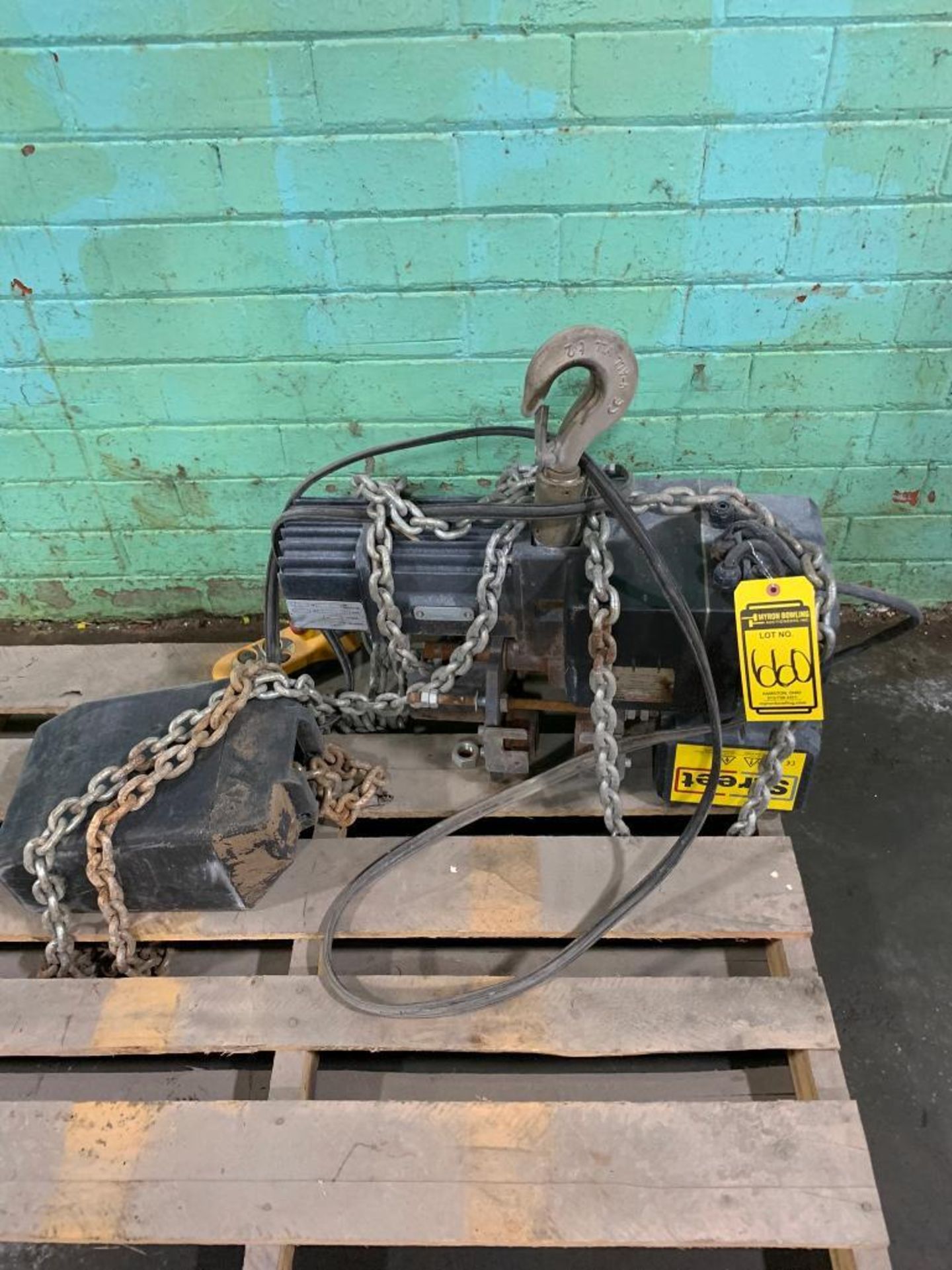 Street 1-Ton Electric Chain Hoist