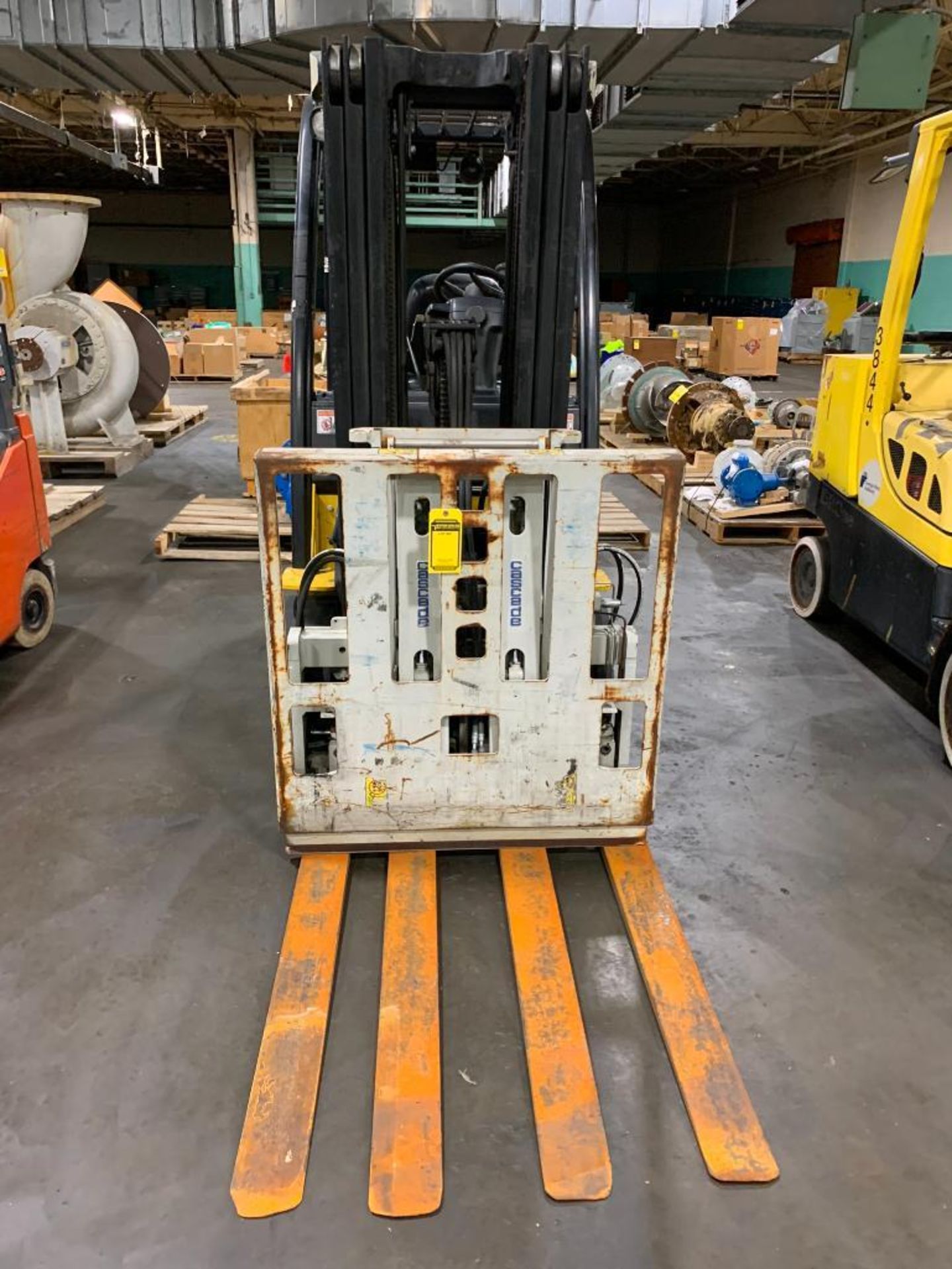 2017 Yale 5,000 LB. Capacity Forklift, Model GLC050, LPG, 3-Stage Mast, Cascade Reach Attachment, So - Image 2 of 17