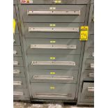 Lyon 6-Drawer Cabinet w/ Support Equipment; Diaphragm Pump, Shut-Off Valves, Hyd. Cylinders, Split G