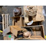 Pallet w/ Drive Couplings, Shaft Couplers, Brake Drum