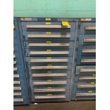 Stanley Vidmar 10-Drawer Cabinet w/ Terminal Blocks, Switches, Cooling Fans, Incremental Encoder, Ci