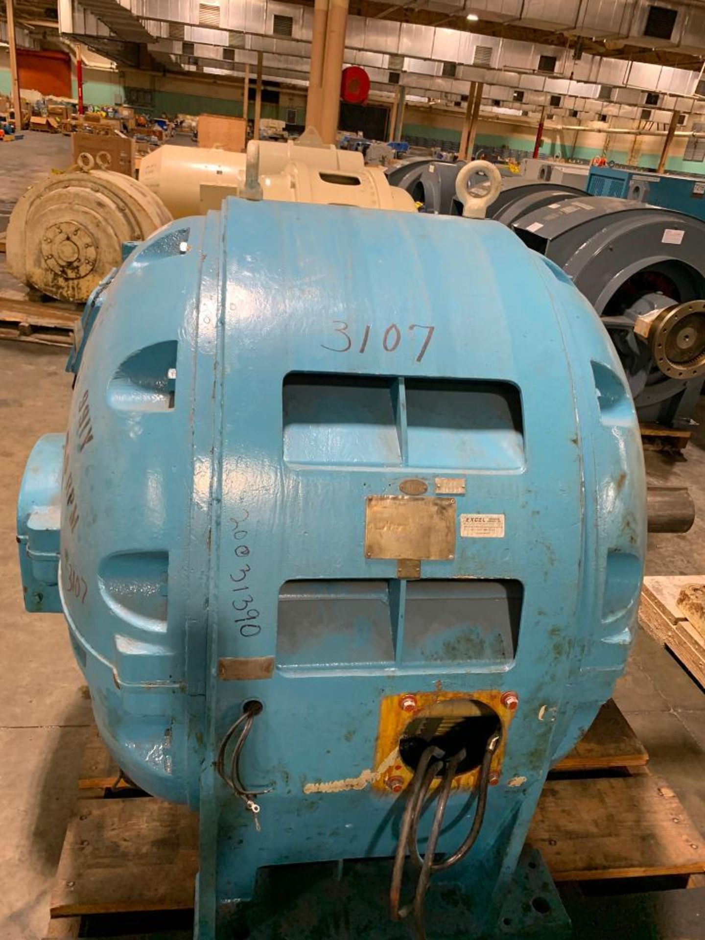 GE 7000-HP Electric Motor, 450 RPM, 2300 V, 3 PH, FR; 991Y