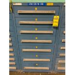 Stanley Vidmar 7-Drawer Cabinet w/ Pump Sleeves, Bearing Sleeves, Wear Rings, Repair Kit, Shaft Assy