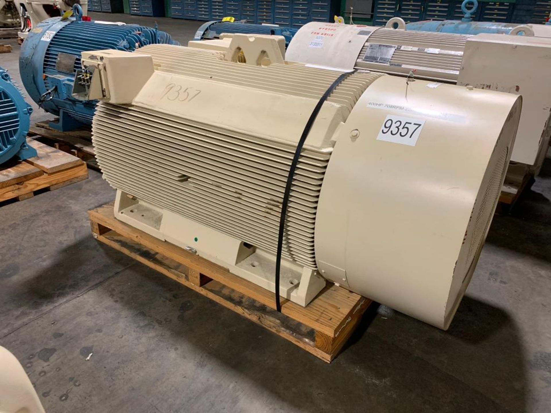 Toshiba 400-HP Induction Motor, 708 RPM, 2300 V, 3 PH, FR: NG310 - Image 5 of 8