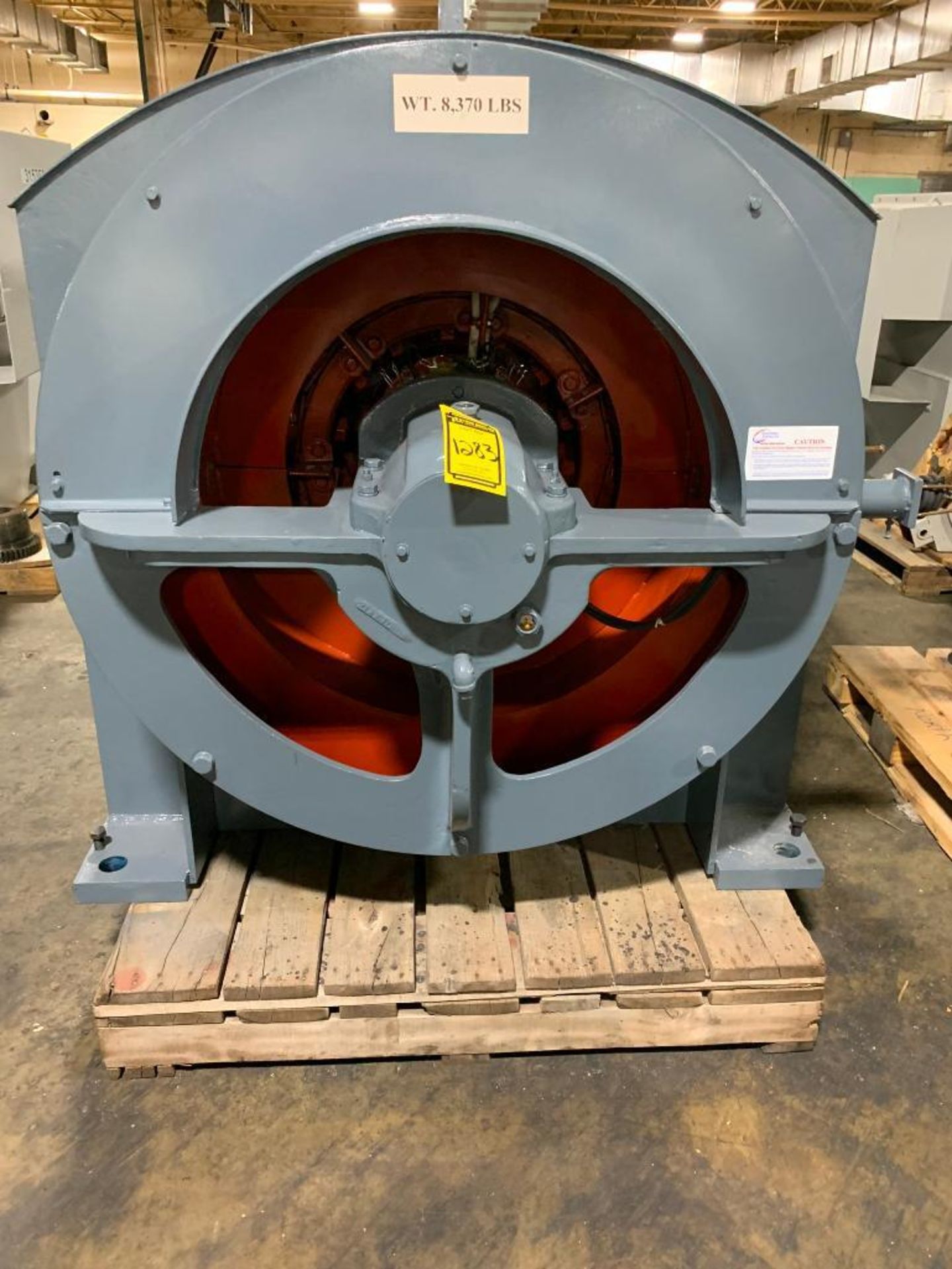 Westinghouse 900-HP Synchronous Motor, 514 RPM, 2300 V, 3 PH, FR: GF4B