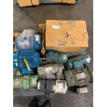 Pallet w/ Assorted Electric Motors up to 3-HP