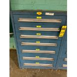 Stanley Vidmar 7-Drawer Cabinet w/ D-Ring Connectors