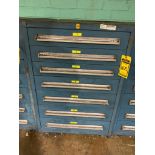 Stanley Vidmar 7-Drawer Cabinet w/ Current Monitor, Contactor, Pneumatic Cylinders, Pneumatic Actuat