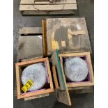 Pallet w/ Oil Disc, Air Spring Diaphragm, (2) Plain Thrust Bearings