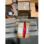 Pallet w/ Plastic Seal Tags, Rexnord Omega Couplings