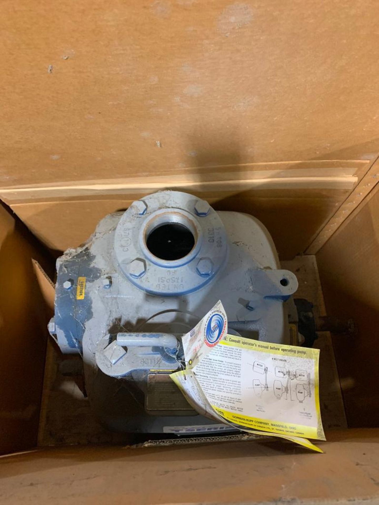 Gorman-Rupp Self-Priming Centrifugal Pump, Model T3A60S-B