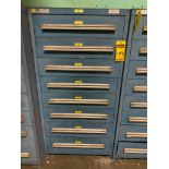 Stanley Vidmar 8-Drawer Cabinet w/ Drive Pinions, Fall Protection Equip, Couplings, Rebuild Kit, Sea