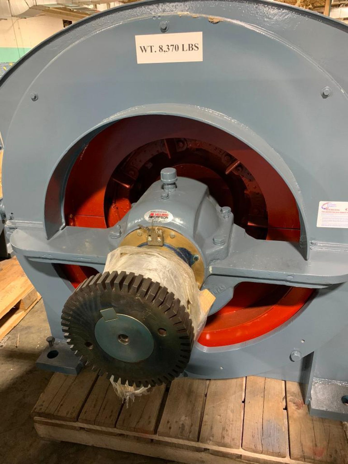 Westinghouse 900-HP Synchronous Motor, 514 RPM, 2300 V, 3 PH, FR: GF4B - Image 3 of 6