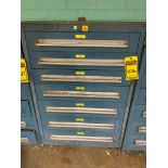 Stanley Vidmar 7-Drawer Cabinet w/ Fuses, Indicating Lights