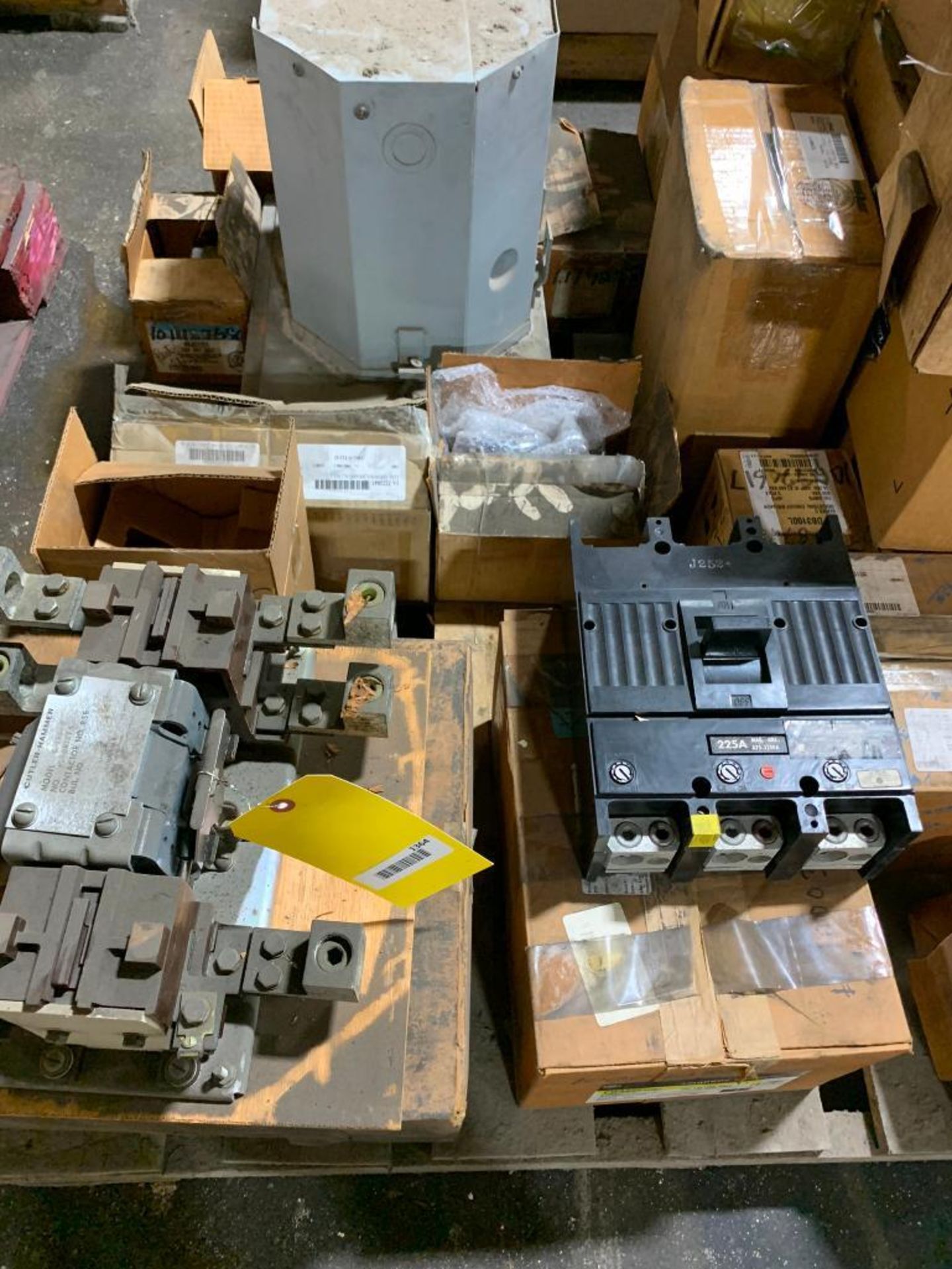 Pallet w/ Safety Switches, Circuit Breakers, Magnetic Contactors, Acme Transformer, 10 KVA, Electric - Image 4 of 10