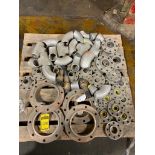 Pallet w/ Assorted Flanges, Pipe Elbows