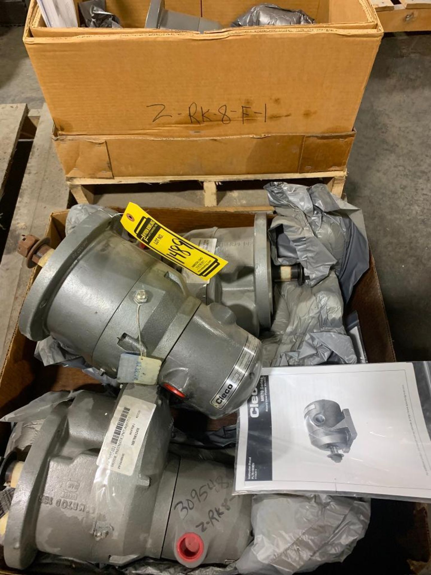 (4) Cleco Rotary Vane Power Motors, MR70 Series - Image 4 of 5