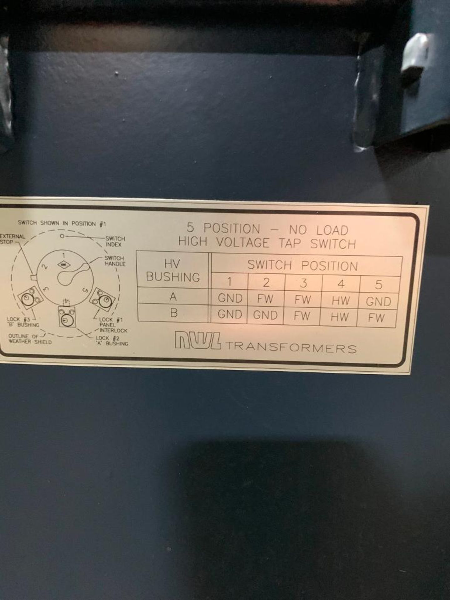 NWL Transformer/Rectifier Set, 117 KVA, Model.25875A - Bild 6 aus 6