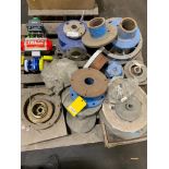 Pallet w/ Impeller Pumps, Pump Casings, Impellers, 1" Actuator