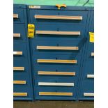 Stanley Vidmar 7-Drawer Cabinet w/ Electrical Support Equipment; Assorted Circuit Boards, Power Supp