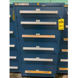 Stanley Vidmar 6-Drawer Cabinet w/ Electrical Support Equipment; Proximity Probes, Assorted Modules,