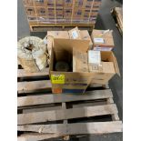 (5) Pallets w/ Adhesive Tape, Paper Band