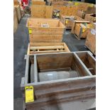 (6) Crates w/ Assorted Gears, Gear Assy., Shaft