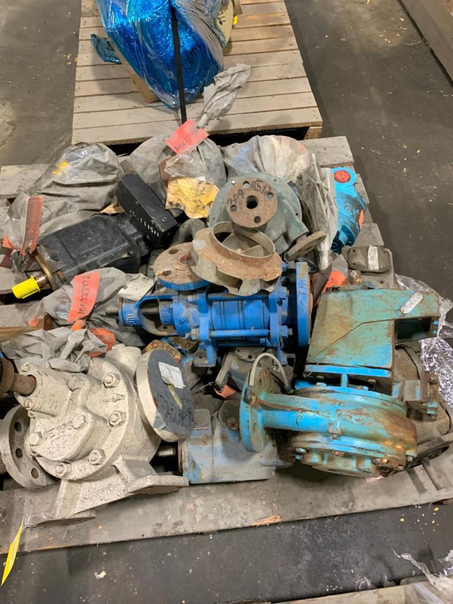 Pallet w/ Assorted Pump Assemblies, Gear Pumps