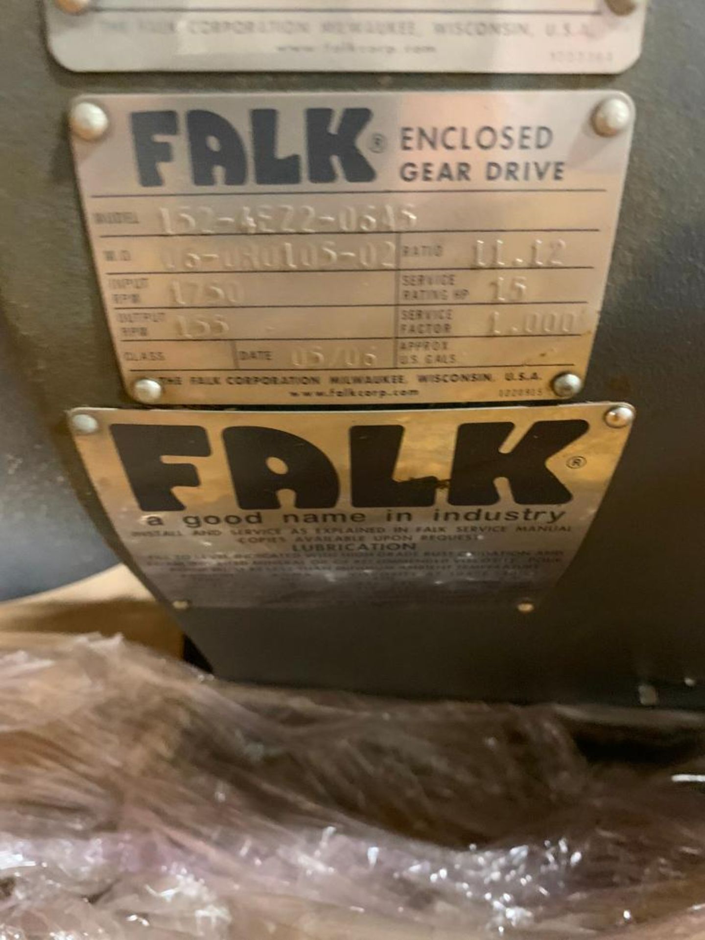 Falk Speed Reducer, Model 162-4EZ2-06A5 - Image 4 of 4